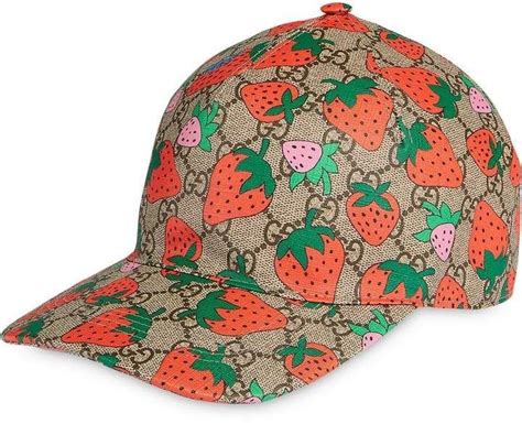 gucci casquette fraise|casquette gucci diamant prix.